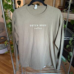 Dutch Bros Coffee Long Sleeve – Olive